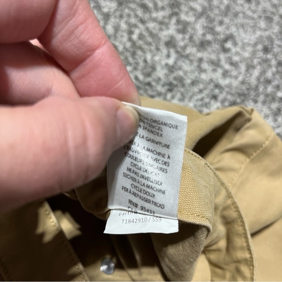 Toad & Co Womens Cargo Skirt Size 0 Khaki Button Up Mini Casual - Picture 6 of 7